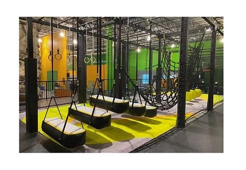 «НИНДЗЯ» - надувной комплект полосы препятствий для гимнастики и паркура