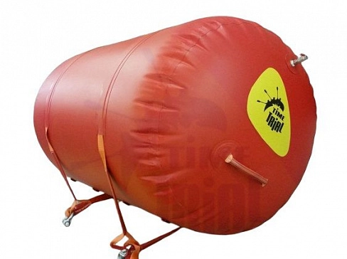 Эластичный надувной понтон для водолазов, подъема из воды грузов