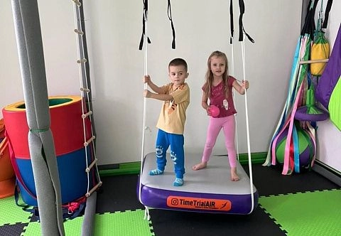 Надувная подвесная платформа для развития детей для сенсорной интеграции