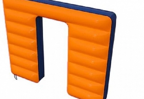 Надувное укрытие для пейнтбола, лазертага тактическая фигура 