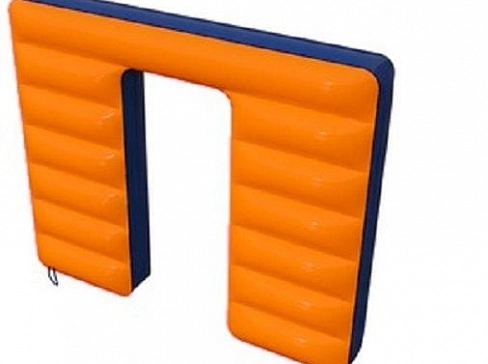 Надувное укрытие для пейнтбола, лазертага тактическая фигура 