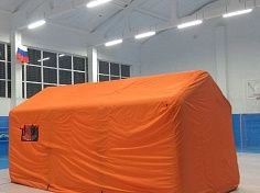 Фотография Надувная палатка-столовая для полевой кухни из ПВХ (PVC) ТаймТриал
