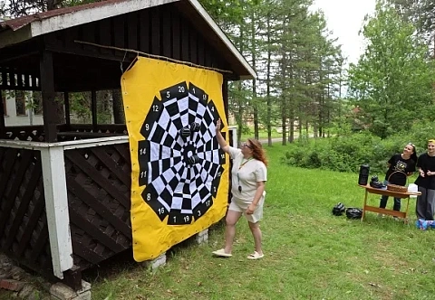 Навесной дартс мягкий 