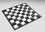 Надувная развлекательная игра «Гигантские шашки» из ПВХ ТаймТриал