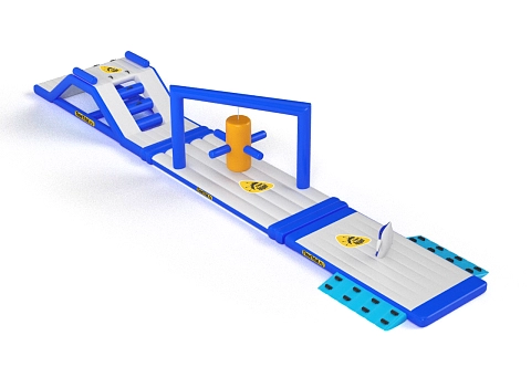 Надувной водный аттракцион «Полоса препятствий Уровень №1»