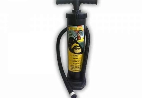 Ручной насос двухходовой 3 литра для надувной лодки, каяка, байдарки