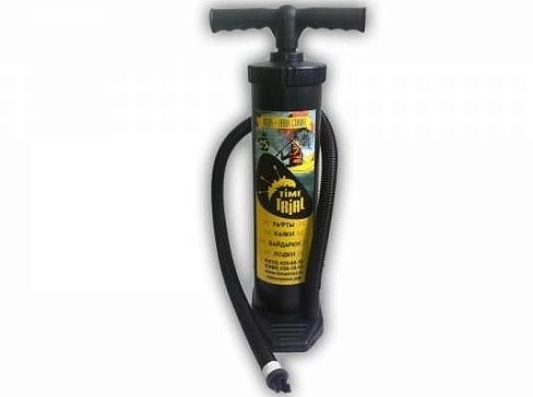 Ручной насос двухходовой 3 литра для надувной лодки, каяка, байдарки