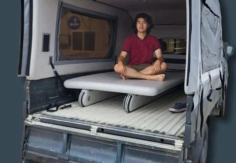 Надувная кровать из AirDeck для машины