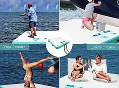 Фотография Надувной SUP плот-платформа из AirDeck для отдыха на воде из AIRDECK (DWF) ТаймТриал