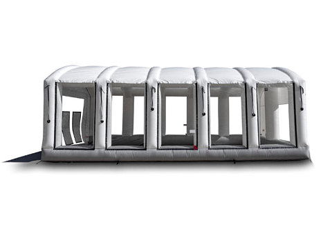 Надувная камера (палатка) ПВХ для покраски и ремонта автомобиля 9,2х5,2 м