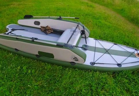 &quot;SUPERFISH&quot; - надувная рыболовная платформа, доска для рыбалки (сап борд)