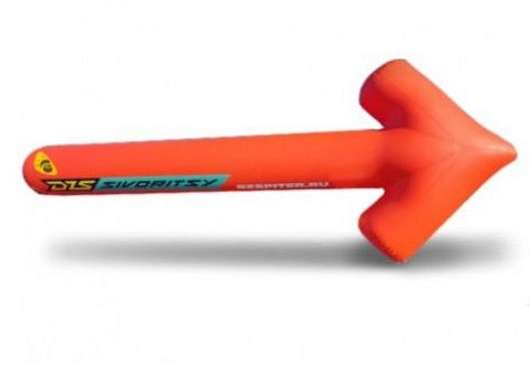 Аэродромный герметичный ветроуказатель «Надувная стрелка» для парашютистов