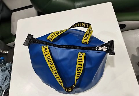 Рыболовная водонепроницаемая сумка из ПВХ на молнии для перевозки рыбы, рыбалки