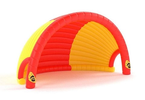 Надувная сцена арочная «Ракушка» без постоянного поддува