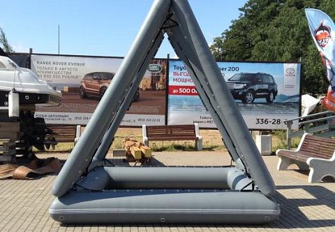 «ПНЕВМОБИЛБОРД» - надувная мобильная плавающая рекламная конструкция (щит, билборд) для суши, воды, фотозоны