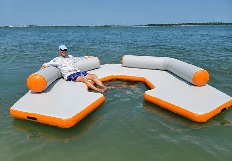 Надувной плот-платформа 