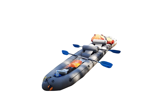 &quot;КАТАБАЙД EZ-3&quot; - надувной облегченный мотокаяк, байдарка ПВХ с транцем под мотор