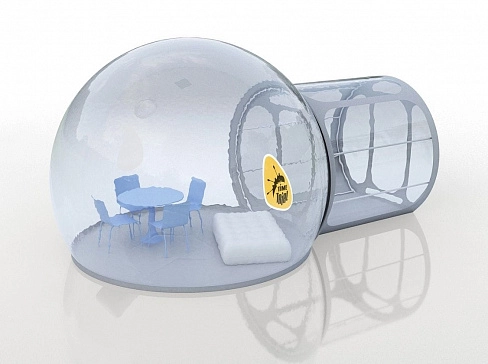 Уникальная прозрачная палатка-шар сфера Bubble Tree