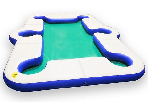 Надувной спортивный аттракцион «Футбольный бильярд (футбильярд, снукбол)» из AirDeck