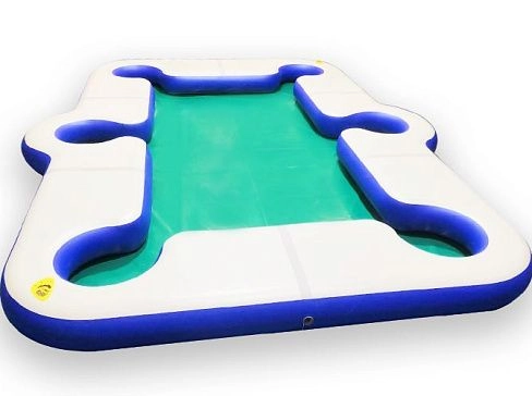 Надувной спортивный аттракцион «Футбольный бильярд (футбильярд, снукбол)» из AirDeck