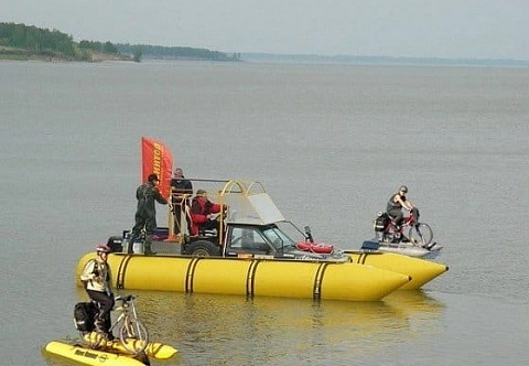 Надувные баллоны на колеса автомобиля, внедорожника, УАЗа