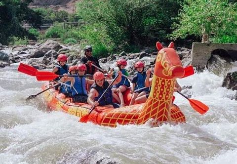 "RAFT ЛАДЬЯ" - эксклюзивная надувная лодка-рафт из ПВХ размером 16F, 18F, 20F для сплава с надувным дном