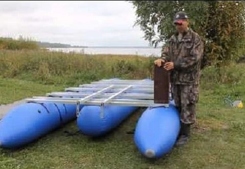 Комплект надувных баллонов для тримарана