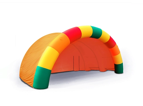 Надувной сценический навес - пневмокаркасная мобильная герметичная палатка для выставок и мероприятий