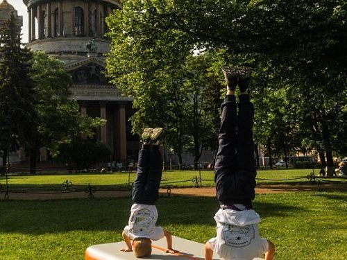 Спортивные изделия из ТПУ аирдека в центре Санкт-Петербурга