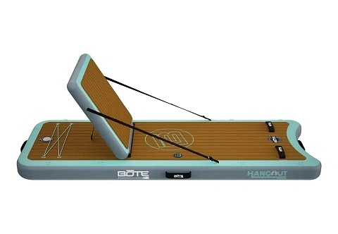Надувной лежак для плавающего лаунж-бара для отдыха на воде