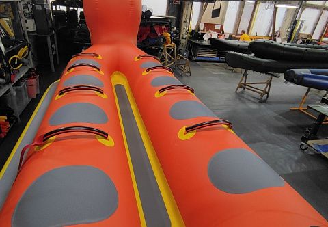 &quot;ТИГР-ДАБЛ&quot; - надувной зимний, водный буксируемый аттракцион дубль-банан