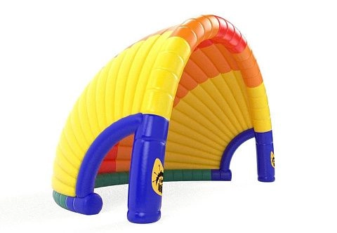 Надувная сцена арочная «Ракушка» без постоянного поддува