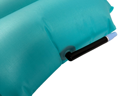 "С-42ТПУ" - надувное сиденье с спинкой из ТПУ для байдарок, каяков, пакрафтов