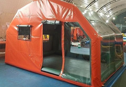 Надувная рекламная палатка