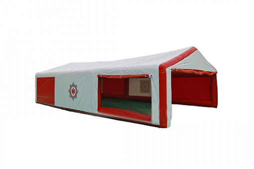 Фотография Надувная пневмокаркасная медицинская палатка, госпиталь для размещения пациентов из ПВХ ТаймТриал