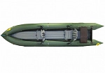 Фотография "КАТАБАЙД-2"- надувная моторная трехместная байдарка с транцем под мотор, с надувным дном из ПВХ из ПВХ ТаймТриал