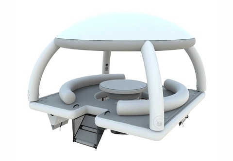 Надувной комплект мобильной мебели для отдыха на воде Бизнес
