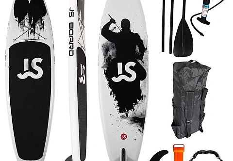 Надувная доска SUP BOARD (сапборд) NINJA 11" (335*82*15 см) с веслом Надувная доска SUP BOARD (сапборд) NINJA 11" (335*82*15 см) с веслом