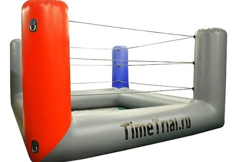 Надувной мобильный боксерский ринг с навесом для бокса, кикбоксинга
