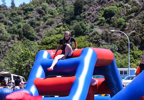 Надувной развлекательный аквапарк «МЕГА ПАРК»