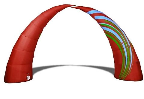 Надувная Конусная арка для фестивалей, соревнований, мероприятий