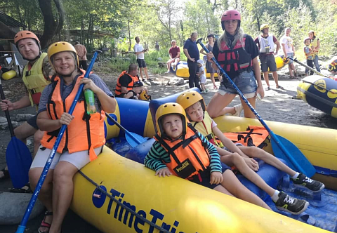 &quot;ПАРАРАФТ&quot; - надувной рафт для инвалидов, реабилитации и адаптивного водного туризма, сплавов