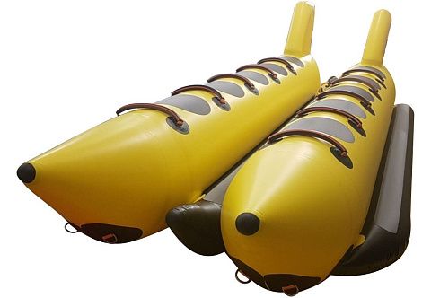 &quot;САМОЛЕТ-ДАБЛ&quot; - буксируемый аттракцион надувные санки зимний, водный дубль-банан