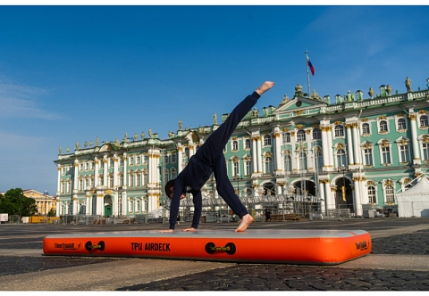 Надувная акробатическая дорожка «Взлётка Уменьшенная»