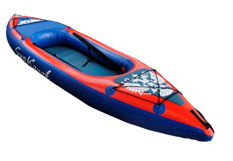 "САПКАЯК" - универсальный надувной жесткий каяк