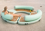 Фотография Надувная полукруглая платформа для отдыха на воде, море, озере из AIRDECK (DWF, DROP STITCH) ТаймТриал
