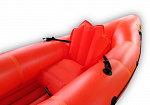 Фотография "С-42ТПУ" - надувное сиденье со спинкой из ТПУ для байдарок, каяков, пакрафтов из ТПУ 210D ТаймТриал