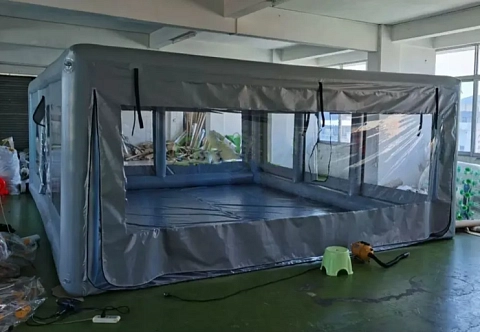 Надувной мобильный павильон, палатка, шатер с герметичным пневмокаркасом