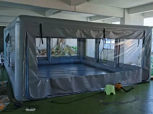 Надувной мобильный павильон, палатка, шатер с герметичным пневмокаркасом