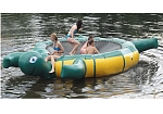 Фотография "ЧЕРЕПАХА" - водный надувной гидро-батут для развлечений, отдыха на воде из ПВХ (PVC) ТаймТриал